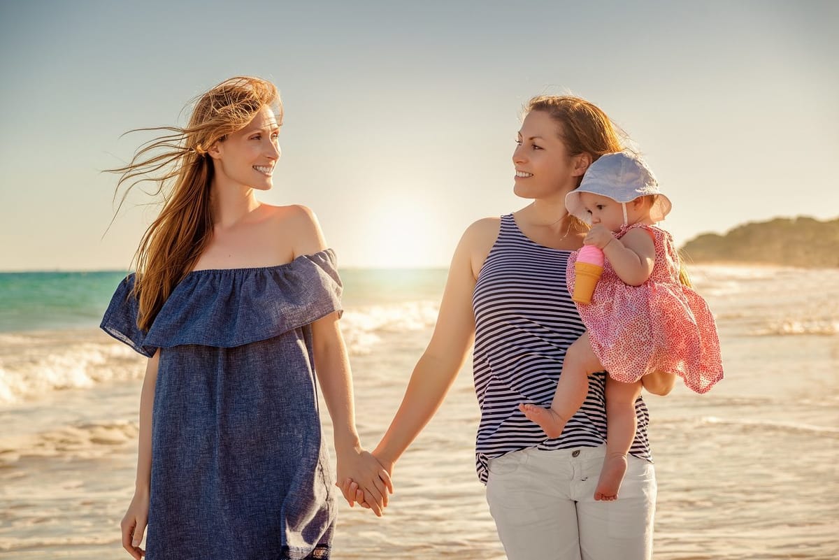 What options does a lesbian family have trough assisted reproduction? picture